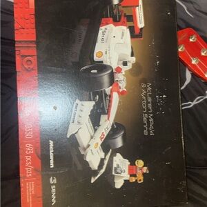 LEGO McLaren MP4/4 Ayrton Senna - Red, White, and Black